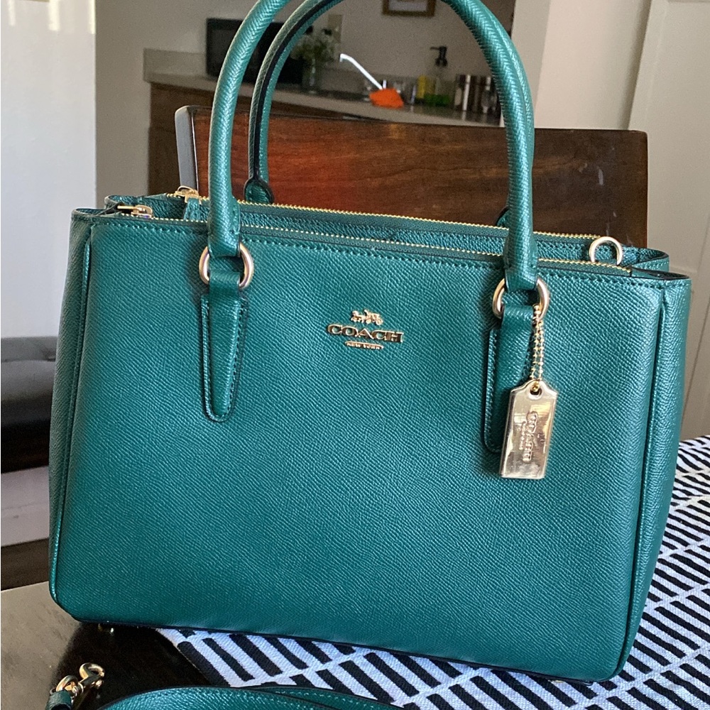 Coach surrey carryall satchel